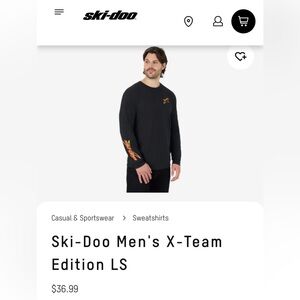 Skidoo Long sleeve t-shirt XL X-Team Edition